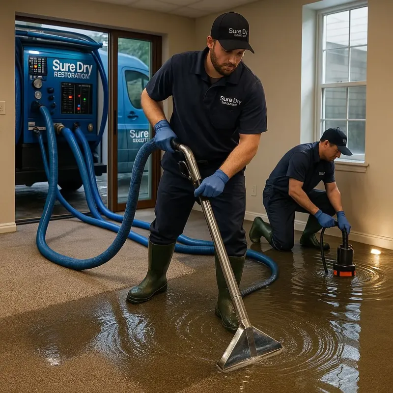 Water Extraction and Removal process in Hollywood Park, TX